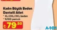 KADIN BÜYÜK BEDEN DANTELLİ ATLET